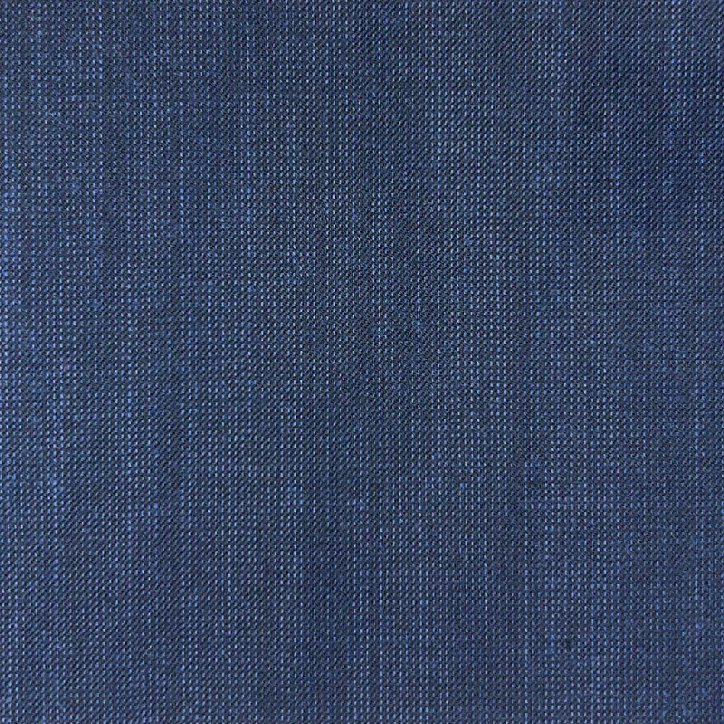 Denim Blue Nailhead Flannel With Comfort Stretch