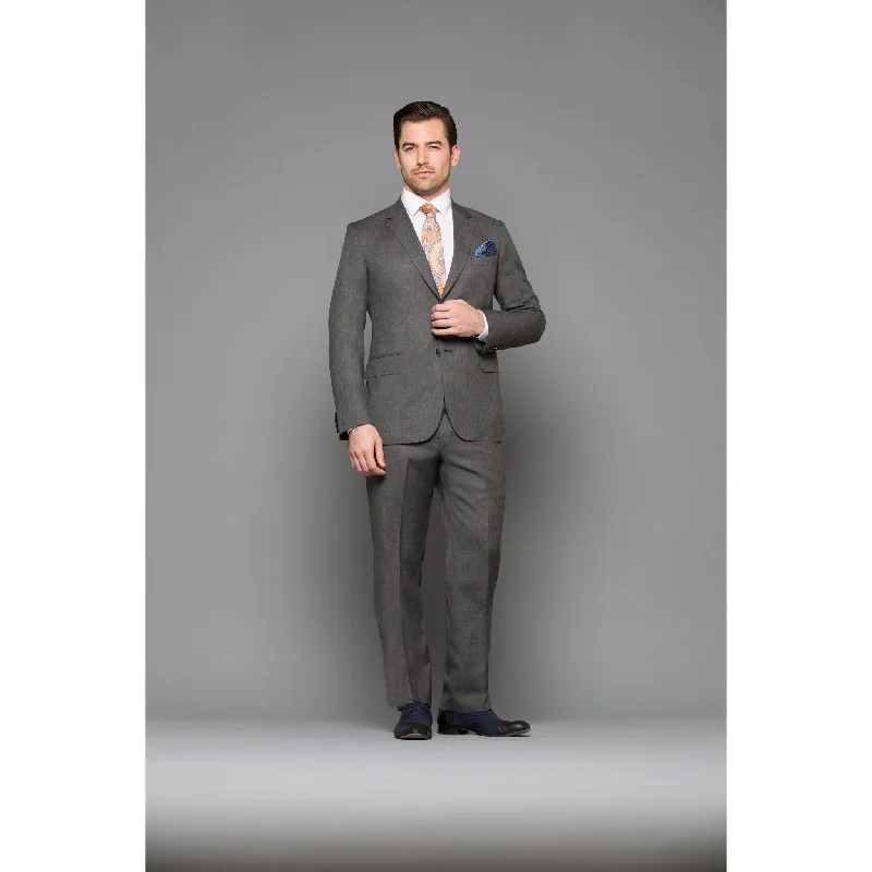 Chelsea Grey Sharkskin 2-Piece Suit