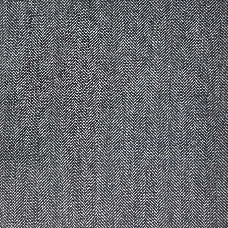 Dark Grey Herringbone