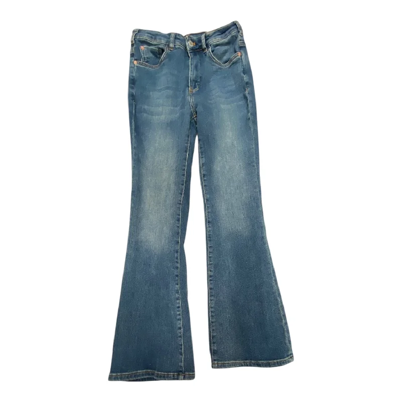 Workwear Men's JeansJeans Boot Cut By Pilcro In Blue Denim, Size:2