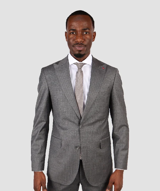 DS Damat Slim Fit Grey Suit