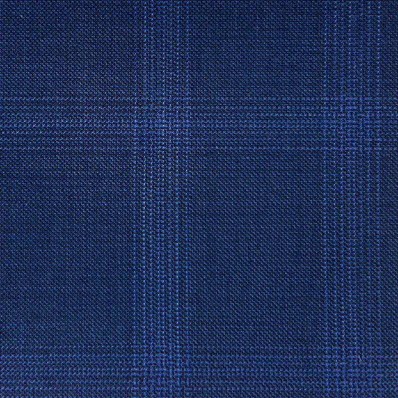 Navy Windowpane