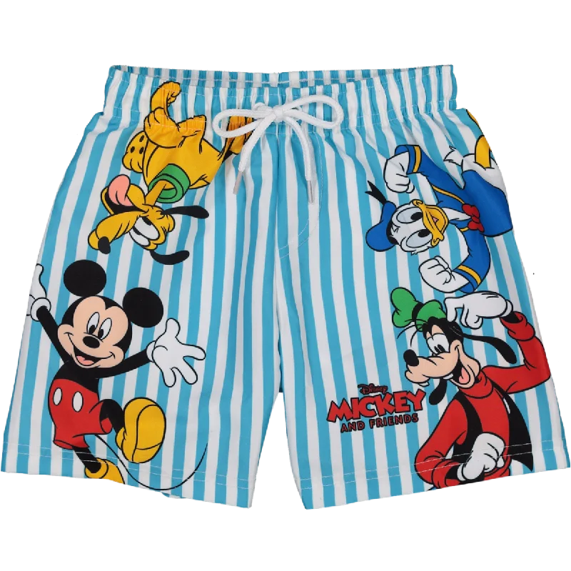 Light Wash Men's JeansMickey Mouse Shorts