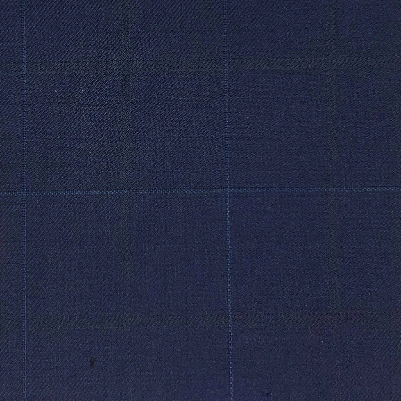 Navy Windowpane