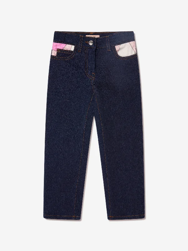 Durable Workwear Men's JeansPucci Girls Marmo Pocket Jeans in Blue