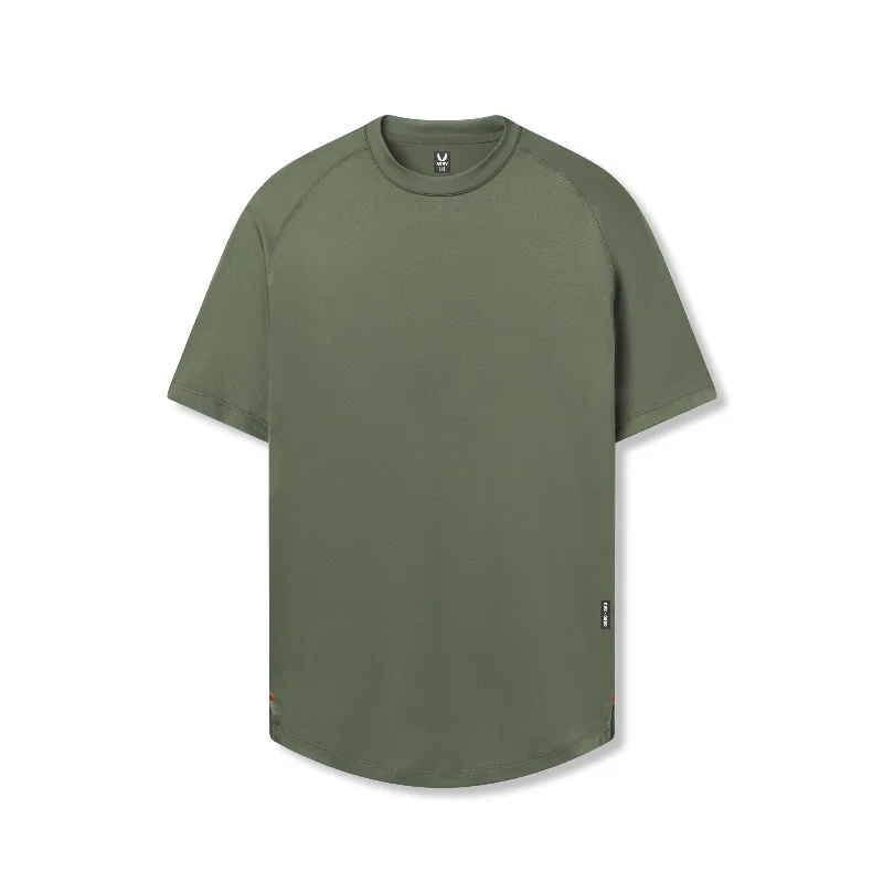 Men's Shirts with Custom Monograms0660. AeroSilver® Established Tee - Olive