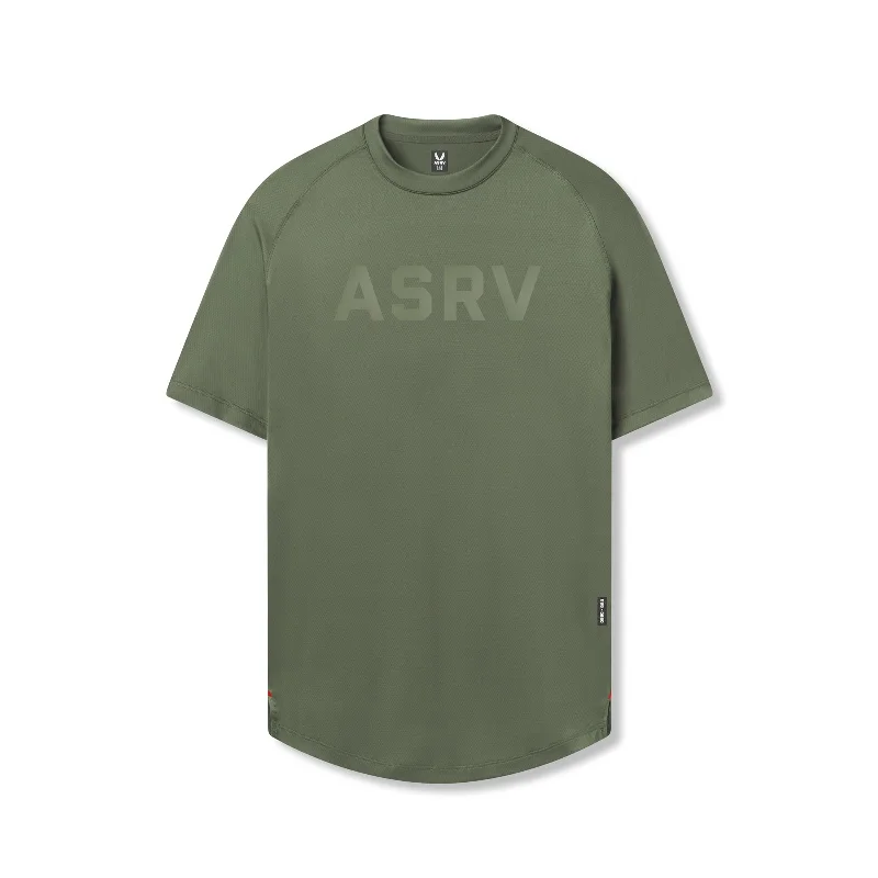 Men's Shirts with Belt Attachments0660. AeroSilver® Established Tee - Olive "ASRV"