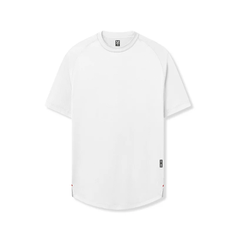 Solid-Colored Men's Shirts0660. AeroSilver® Established Tee - White