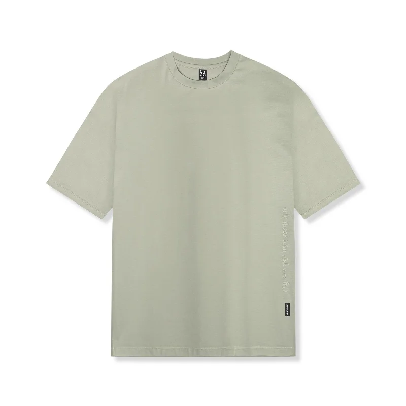 Men's Shirts with Convertible Collars0824. Supima® Oversized Tee - Sage