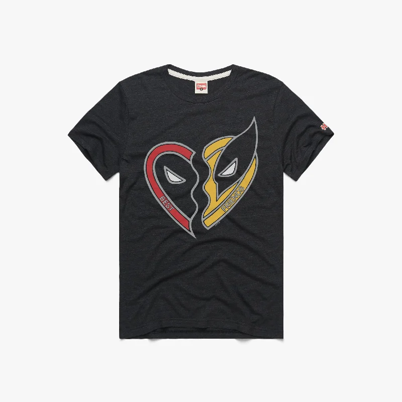 Men's Shirts with High NecksDeadpool and Wolverine Iconic BFFs