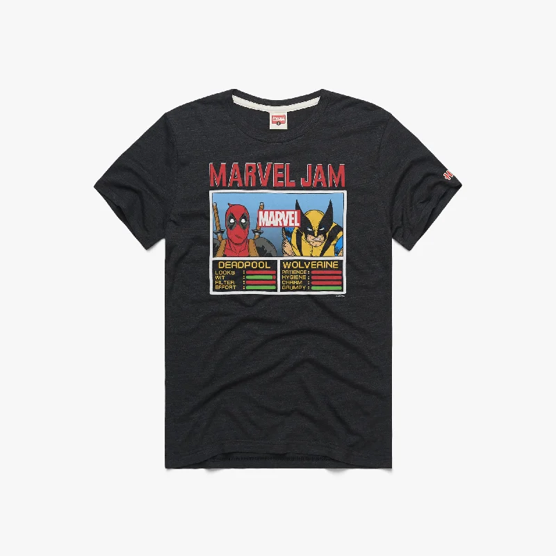 Men's Shirts with Graphic PrintsDeadpool & Wolverine Marvel Jam