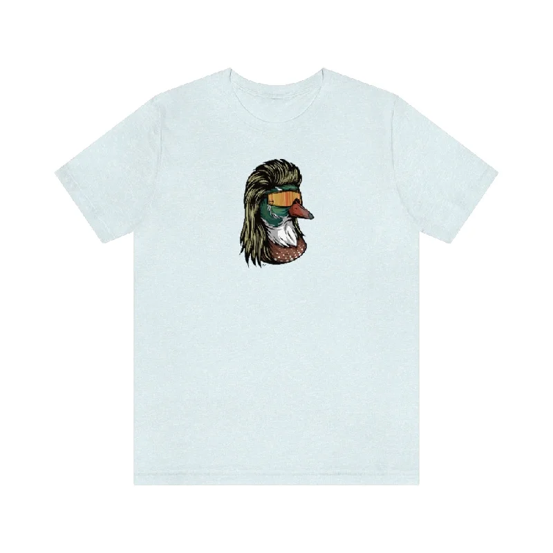 Men's Shirts with Ruffled HemlinesDuck Mullet Premium Tee