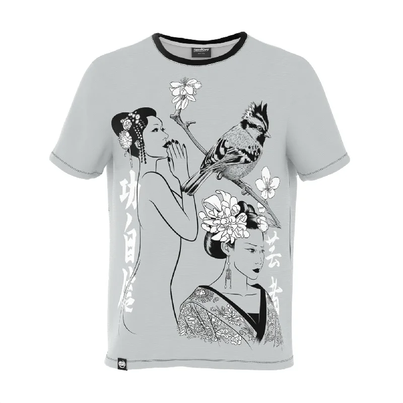 Durable Men's Work ShirtsGeishas T-Shirt