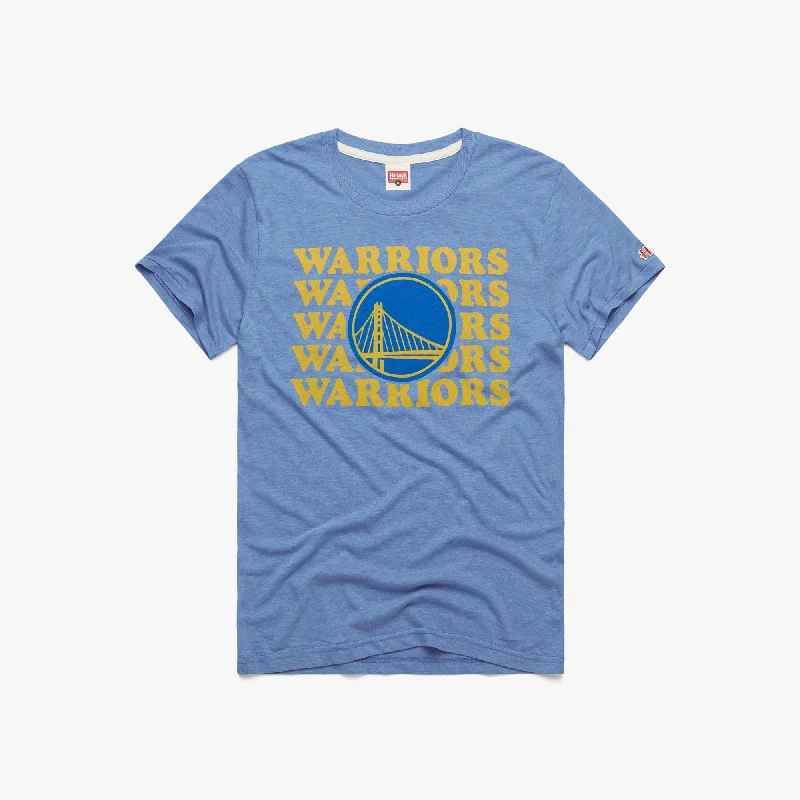 Men's Short-Sleeved ShirtsGolden State Warriors Repeat