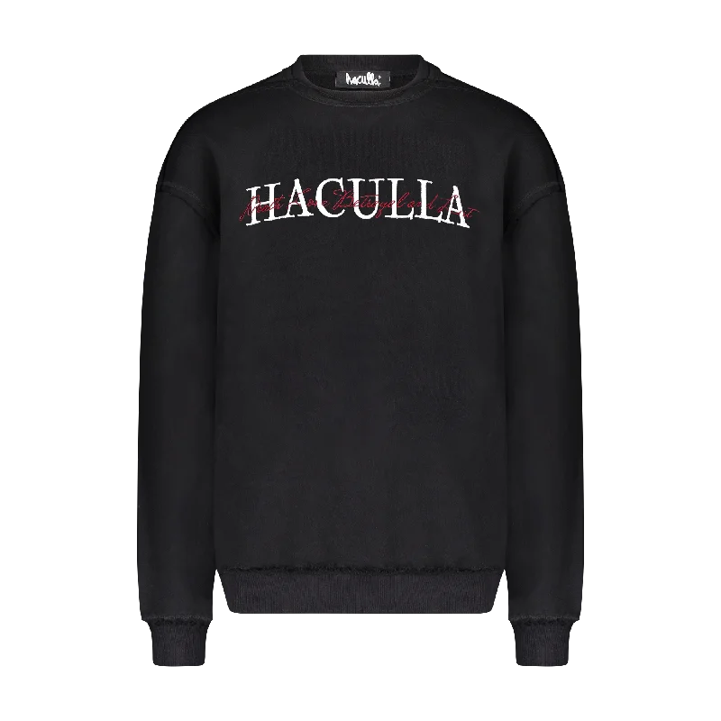 Men's Shirts with Mandarin CollarsHACULLA SCRIPT CREWNECK