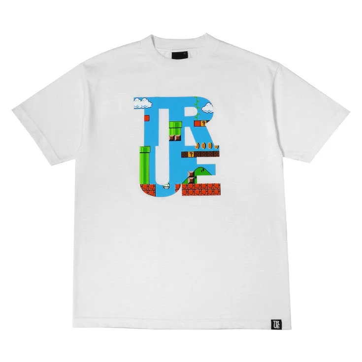 Men's Shirts with Roll-Up SleevesMens True 1up T-Shirt White