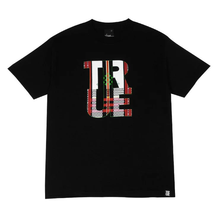 Men's Shirts with Surplice HemlinesMens True Ifugao T-Shirt Black/Red/Green