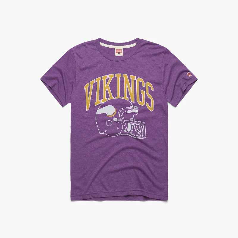 Men's Shirts with Tab CollarsMinnesota Vikings Helmet