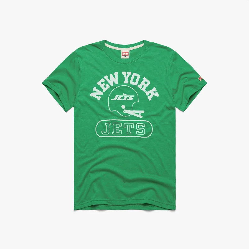 Solid-Colored Men's ShirtsNew York Jets Throwback Helmet