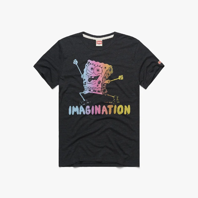 Casual Men's T-ShirtsSpongeBob SquarePants Imagination