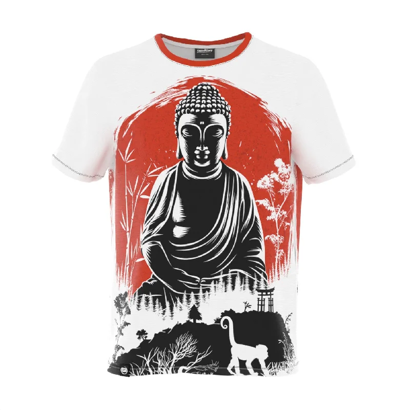 Men's Shirts with Rounded HemlinesYoga T-Shirt