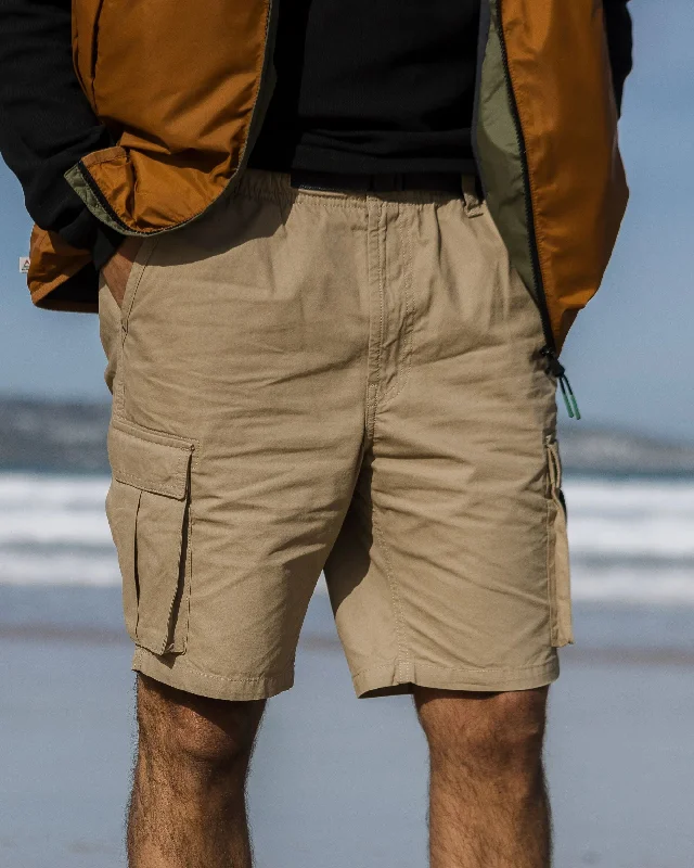 Men's Button-Fly Pants for a Traditional TouchAdventurer Cargo Short - Chinchilla Brown