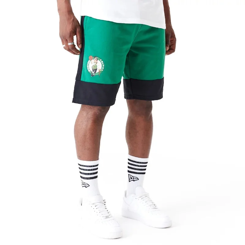 Durable Men's Work PantsBoston Celtics NBA Colour Block Green Shorts