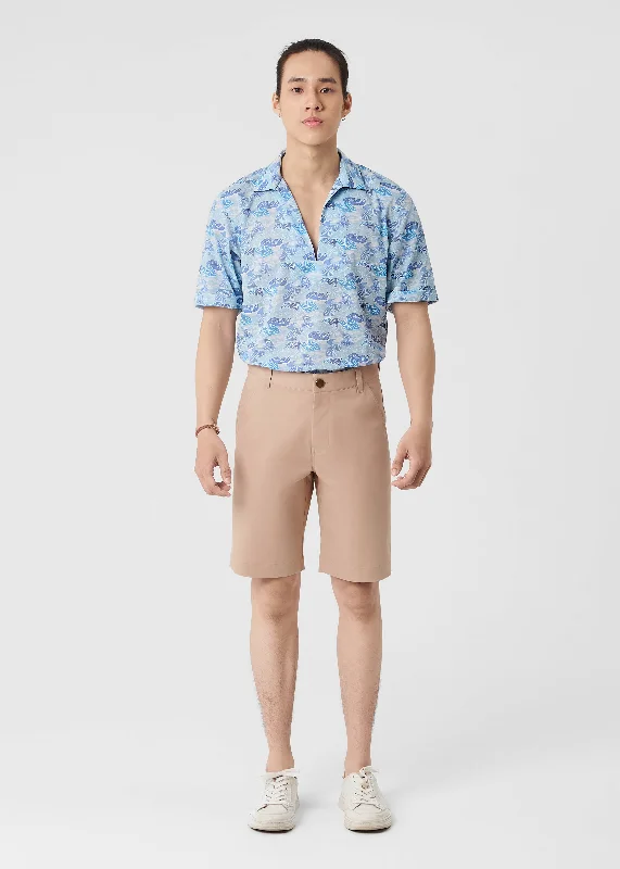 Men's Chino Shorts for Warm WeatherCANIS - ECRU