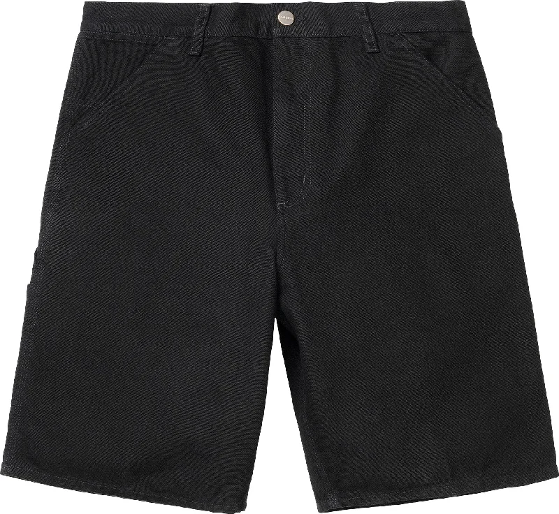 Men's Pants with Faux Leather PatchesSingle Knee Shorts - Men's|-|Short Single Knee - Homme