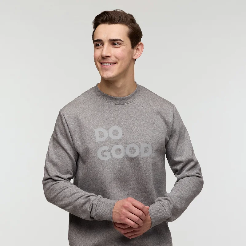 Men's Patterned Pants with ChecksDo Good Crew Sweatshirt - Men's