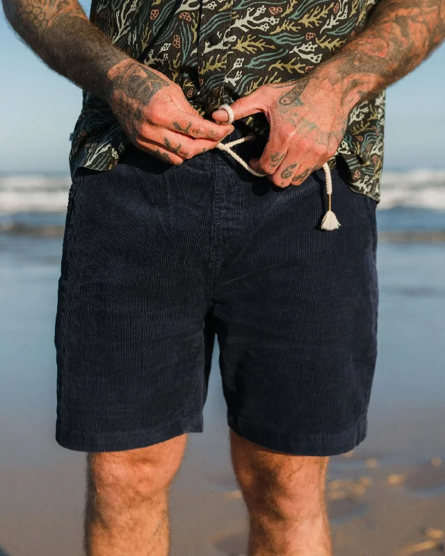 Men's Pants with Adjustable CuffsDrifter Cord Shorts - Rich Navy