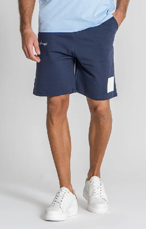 Men's Twill Pants for a Dressy LookNavy Blue Candy Shorts