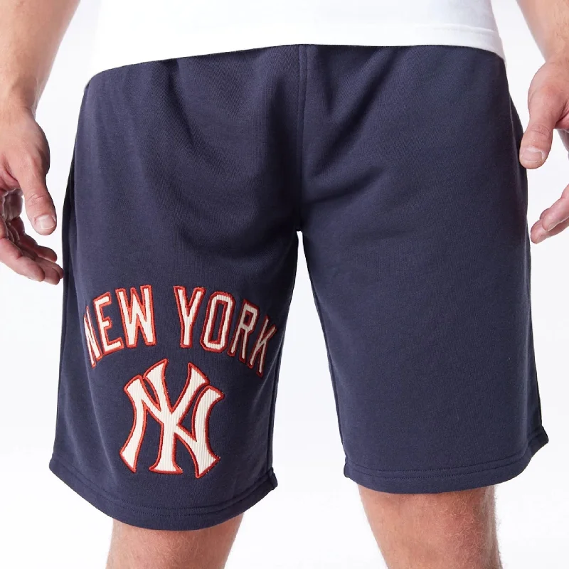 Men's Pants with Wrinkle-Resistant FabricNew York Yankees MLB Lifestyle Navy Shorts