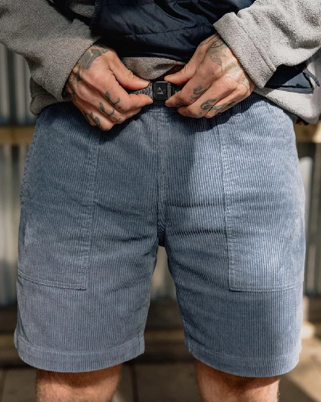 Men's Pants with Logo EmbossmentsTopanga Cord Short - Stone Blue