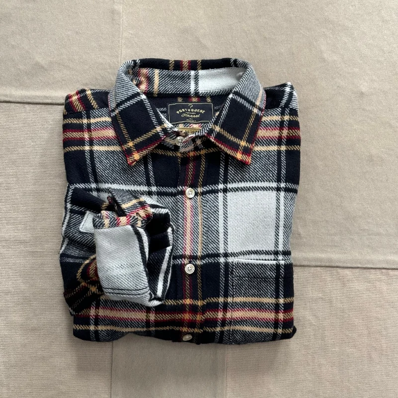 Men's Striped Shirts for a Maritime TwistArc Flannel Shirt