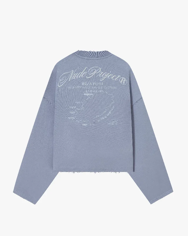 Weather-Ready Men's HoodiesBALEAR CREWNECK PALE BLUE