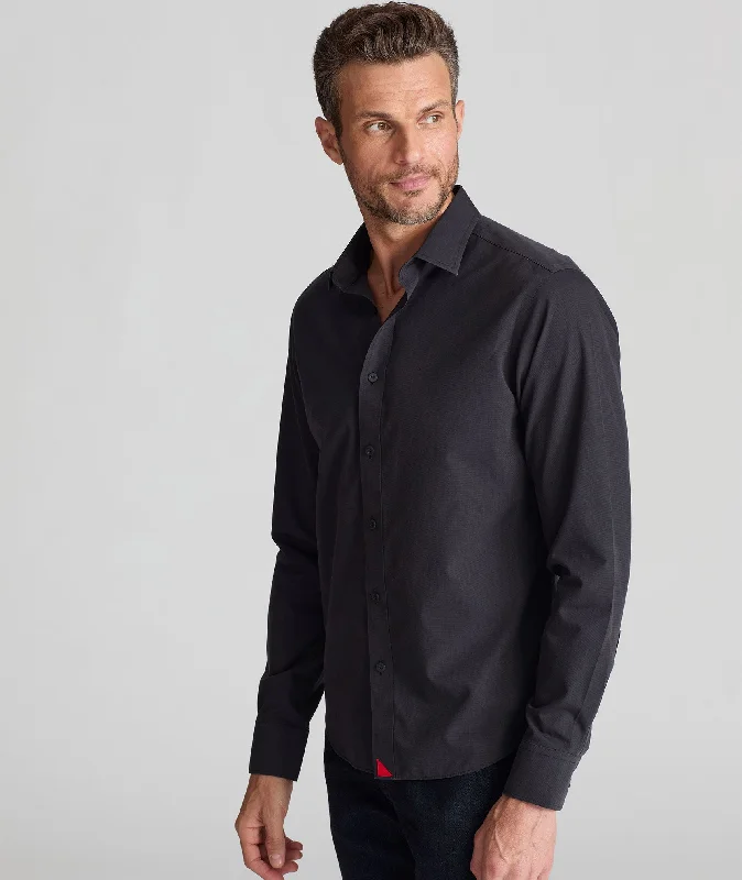 Men's Tailored Shirts for a Sharp AppearanceWrinkle-Free Black Stone Shirt