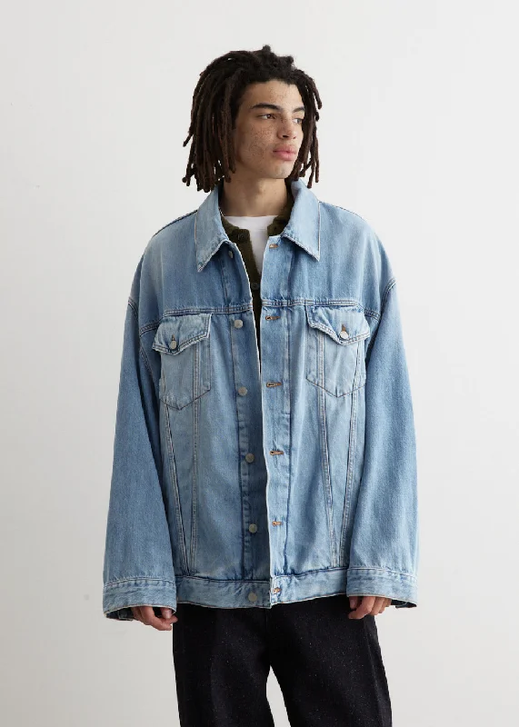 Men's Coats with ButtonsMorris Vintage Denim Jacket