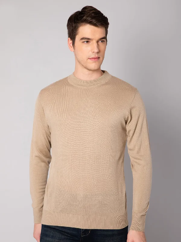 Men's Sweaters with Shawl CollarsMens Beige Sweater