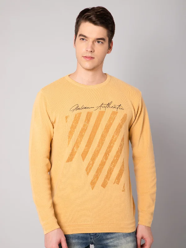 Men's Sweaters for Mild WeatherMens Mustard Sweater