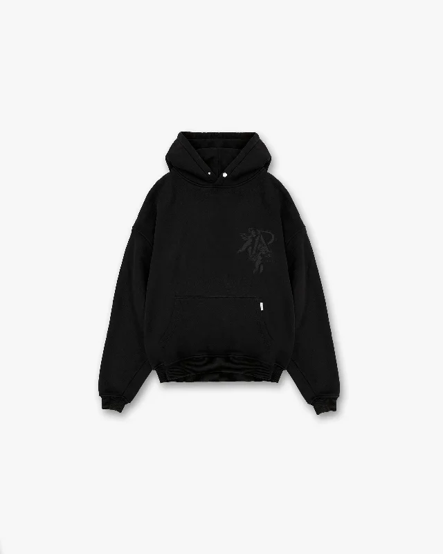 Men's Hoodies for Tall MenCherub Initial Hoodie - Black