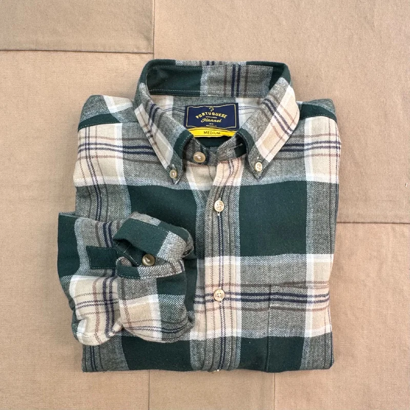 Men's Solid-Colored Shirts for VersatilityFence Flannel Shirt