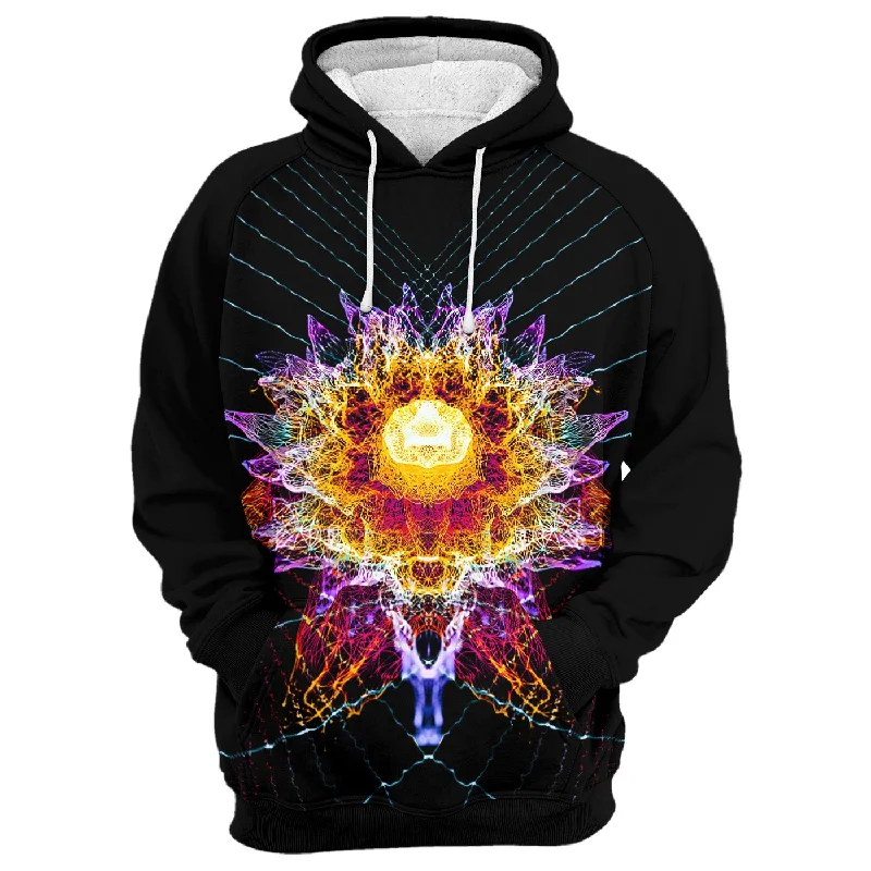 Men's Hoodies with InsulationFlower Of Mind Hoodie