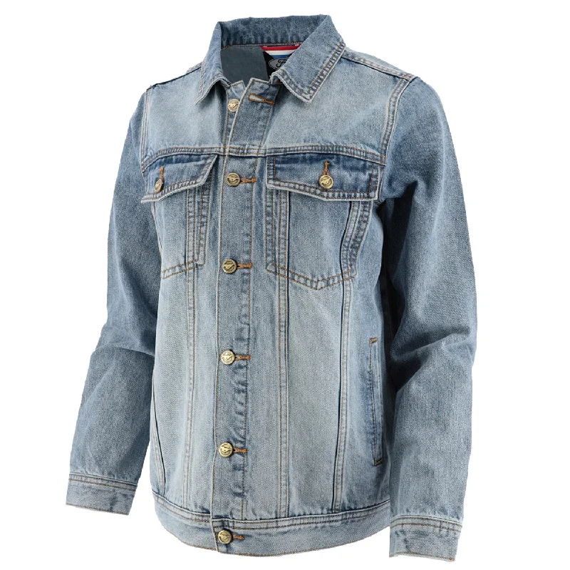 Men's Coats for Casual WearFord Mustang Women's Denim Jacket