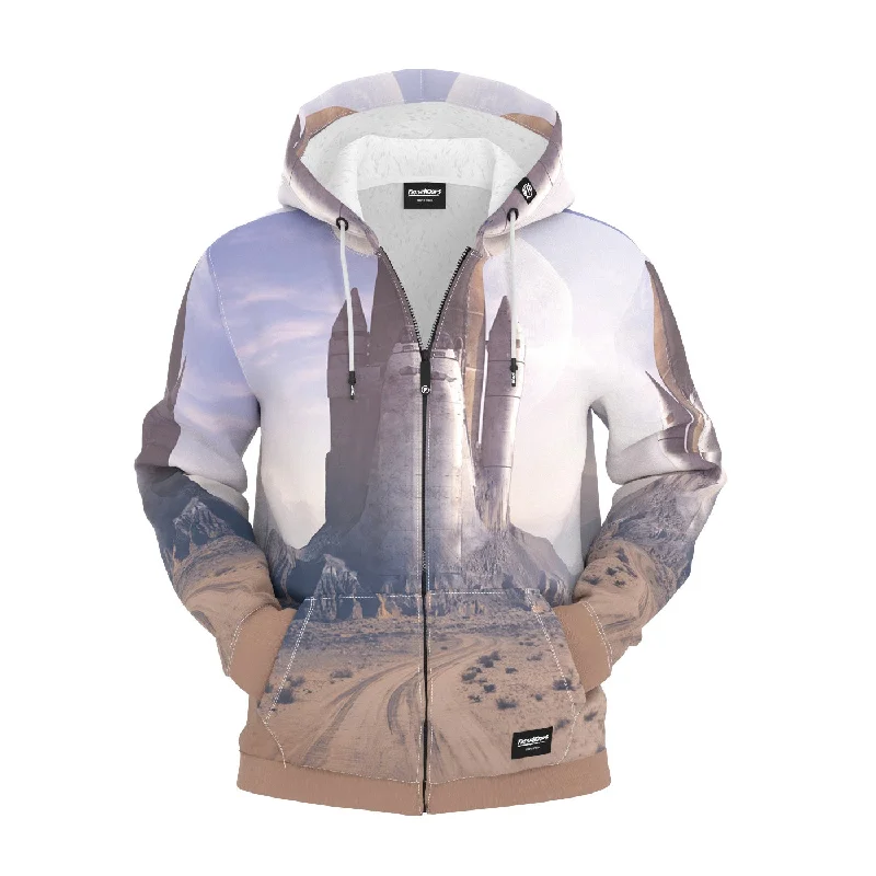 Men's Hoodies for Mild WeatherFuture Zip Up Hoodie