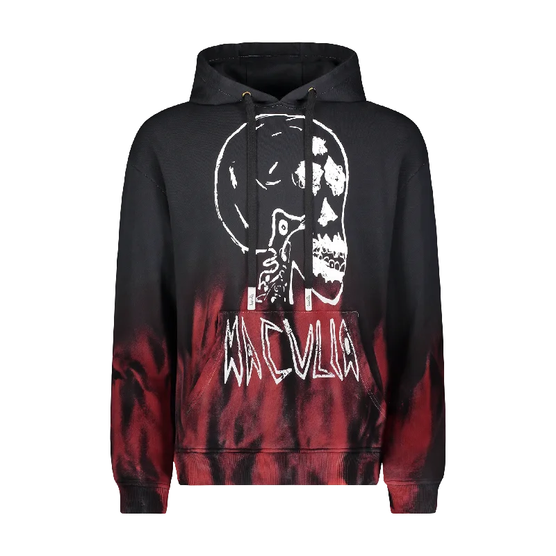 Men's Hoodies with Security PocketsGOTHIC SKULL HOODIE