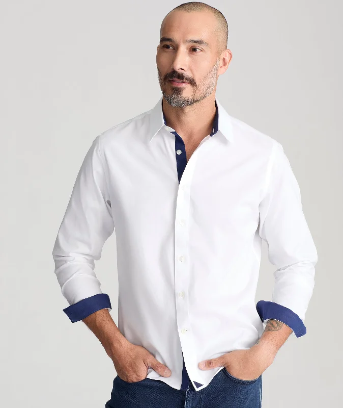 Breathable Men's Linen ShirtsWrinkle-Free Las Cases Special Shirt