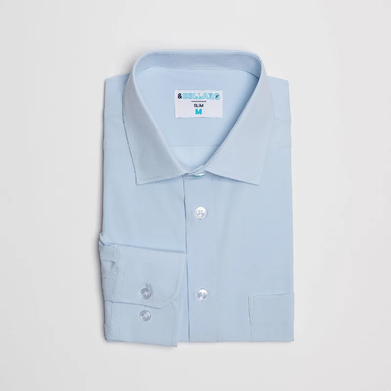 Men's Relaxed-Fit Shirts for Casual ComfortRange Shirt - Pale Blue