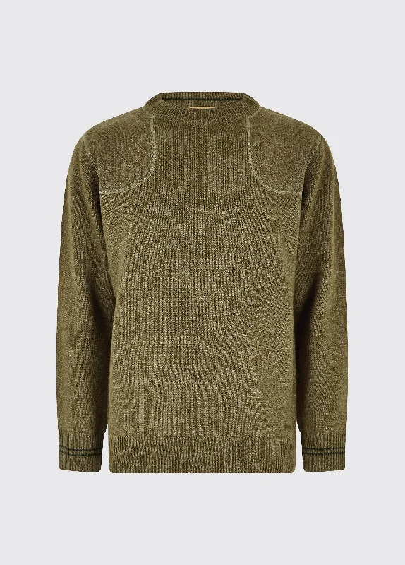 Men's Sweaters with Elastic WaistbandsClarinbridge Crew Neck Sweater - Dusky Green