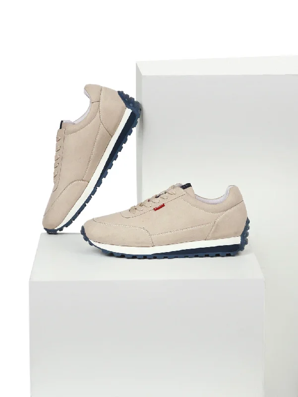 Men's Sweaters with Pleated DesignsMen's Beige Casual Shoes